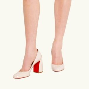 AUTHENTIC Christian Louboutin Miss Sab 85!!!! Never Worn!!!